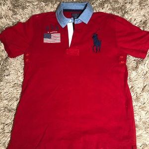 Ralph Lauren Polo Boys Shirt Boys Size 14/16